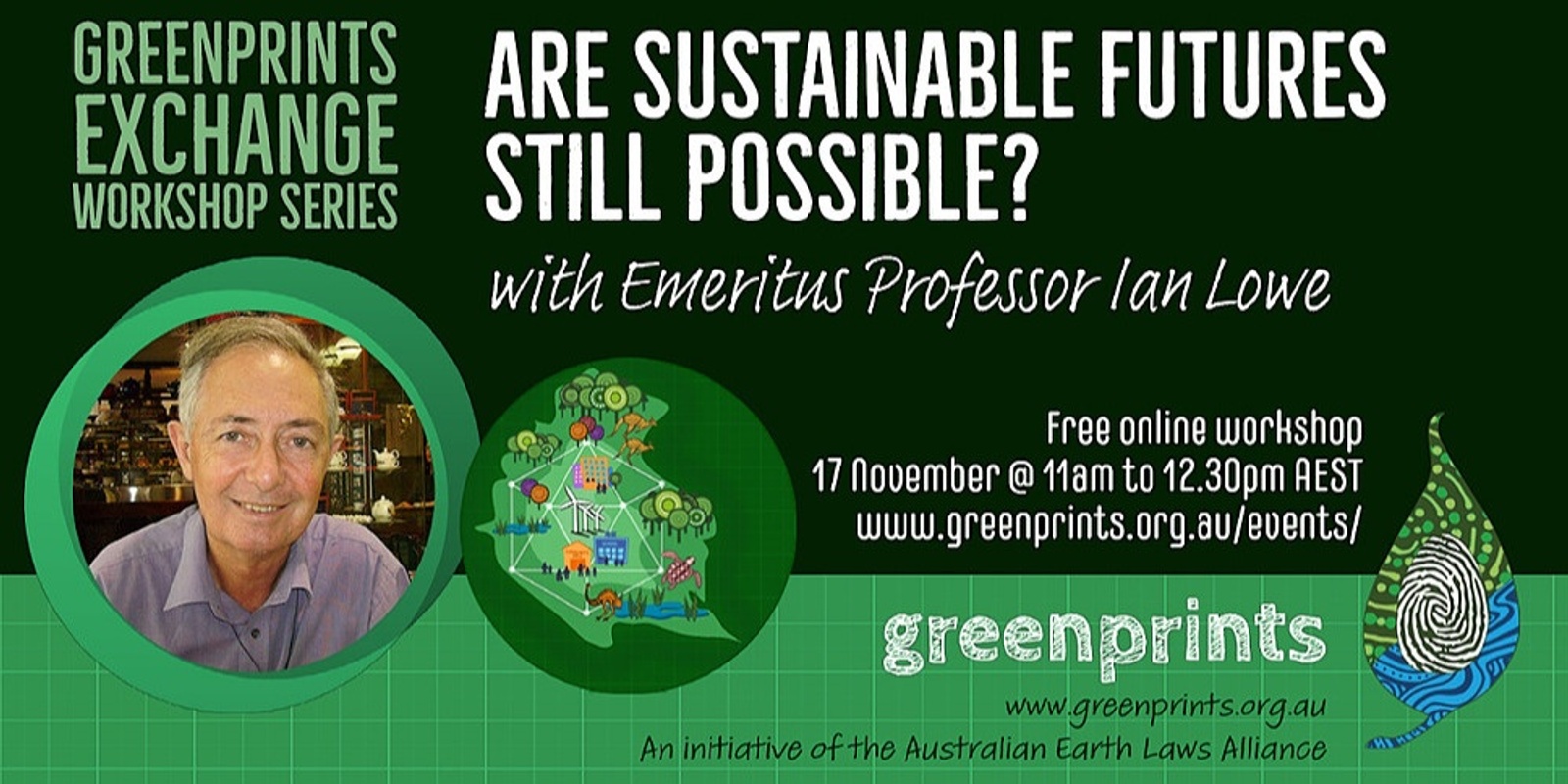 Banner image for Are Sustainable Futures Still Possible? with Emeritus Professor Ian Lowe