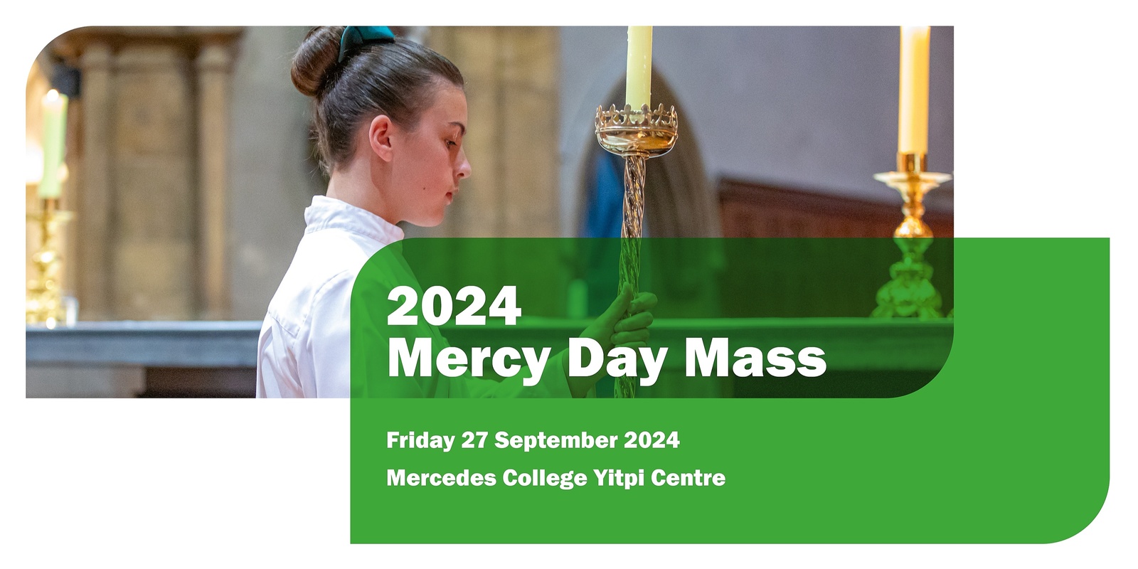 Banner image for 2024 Mercy Day Mass | Community Attendance