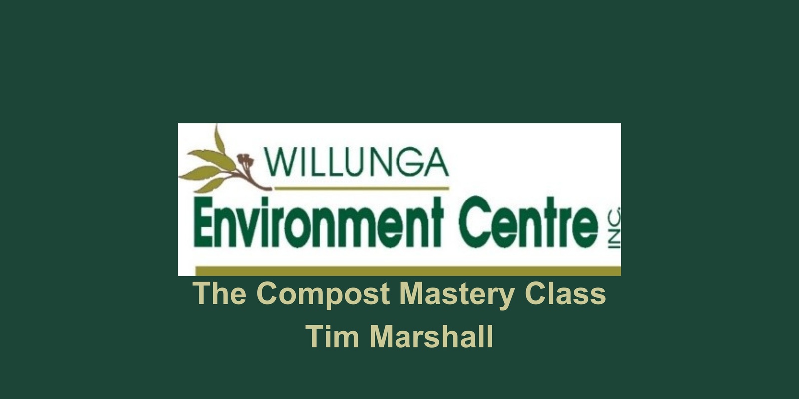 Banner image for Tim Marshall - Compost Mastery Class