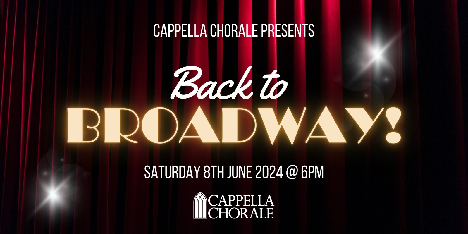 Banner image for Cappella Chorale: Back to Broadway!