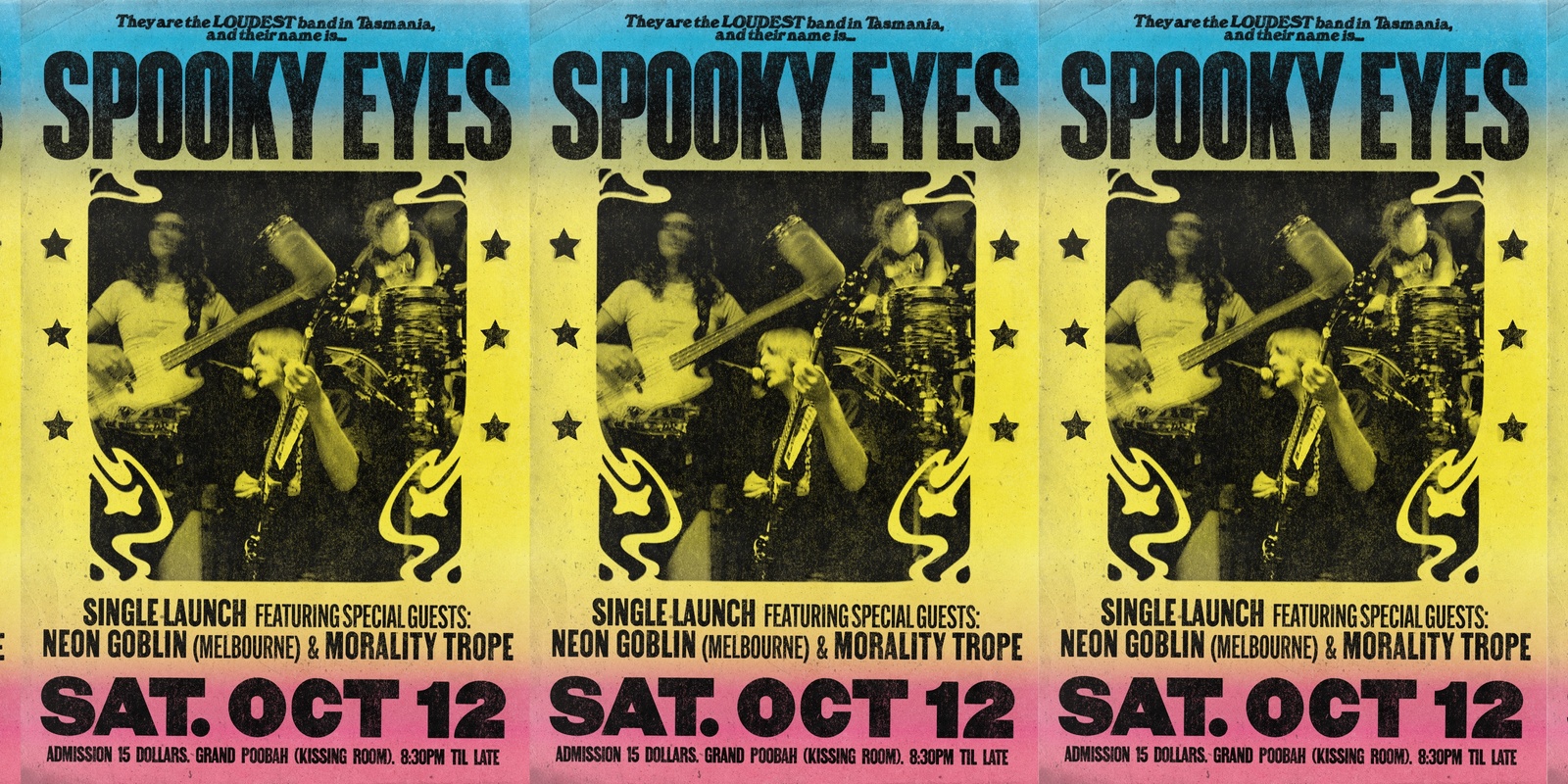 Banner image for Spooky Eyes Single Launch w/ Neon Goblin and Morality Trope