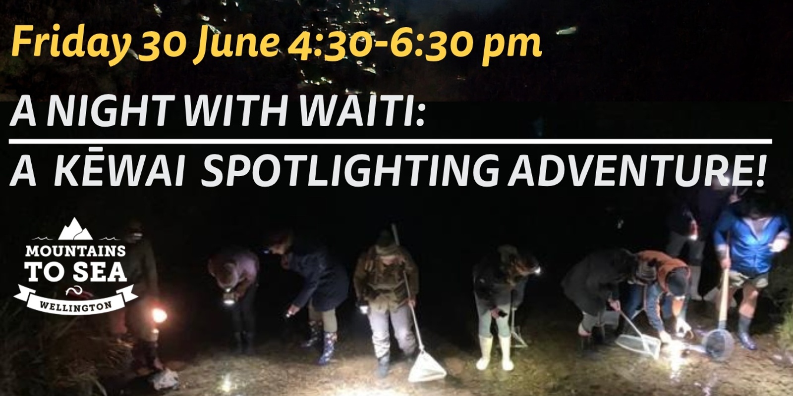 Banner image for A Night with Waiti: A Spotlight Adventure!