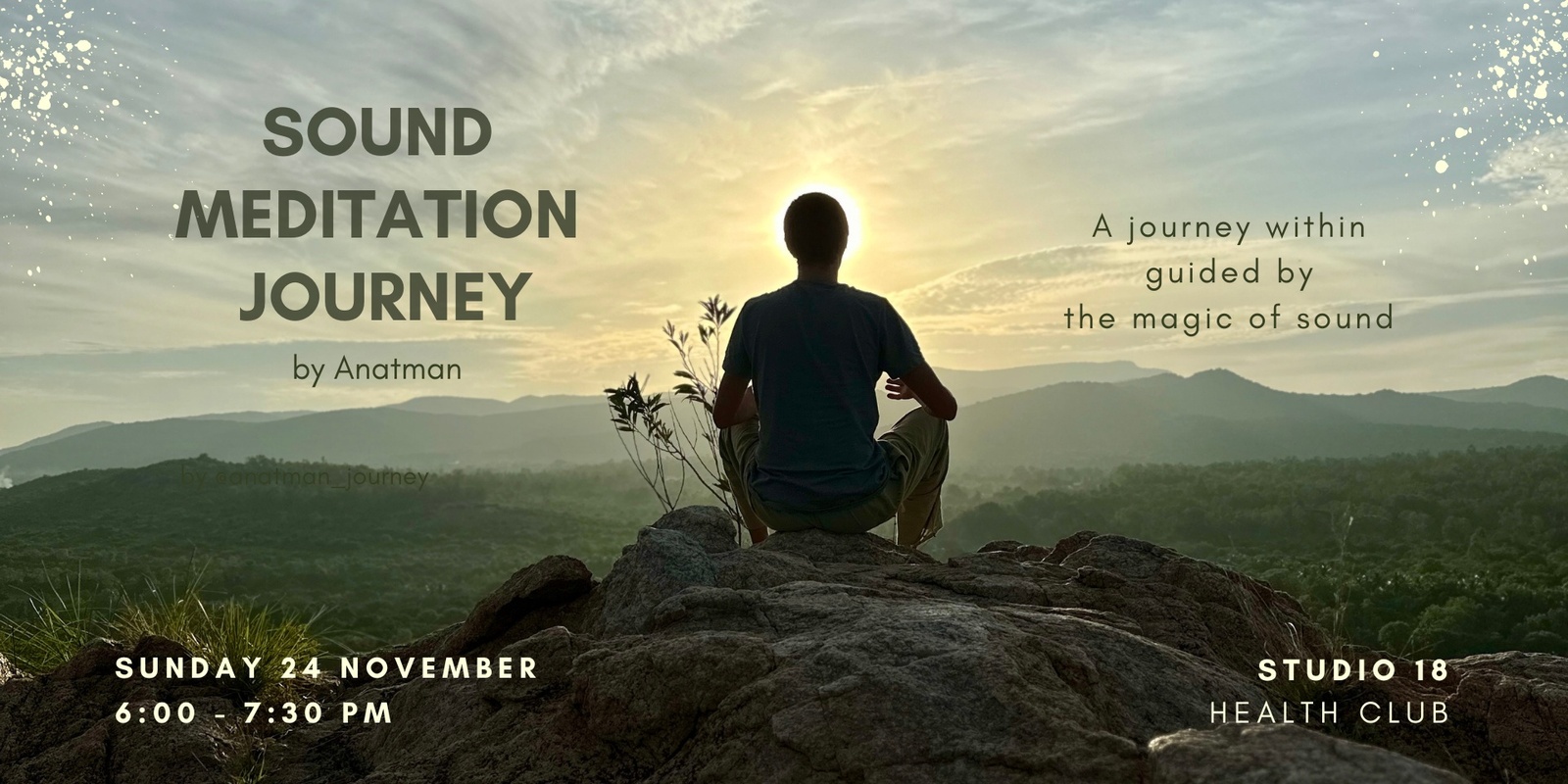 Banner image for Sound Meditation Journey by Anatman