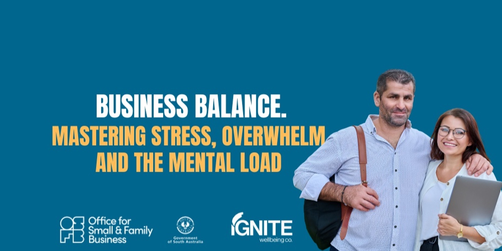 Banner image for Business Balance: Mastering Stress, Overwhelm and the Mental Load - Mt Barker 1