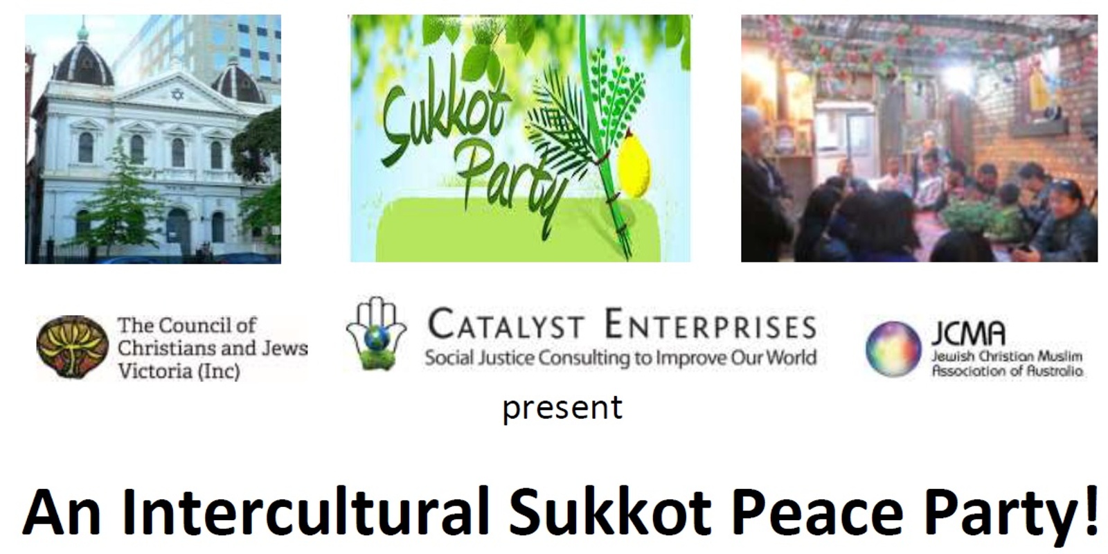 Banner image for An Intercultural Sukkot Peace Party!