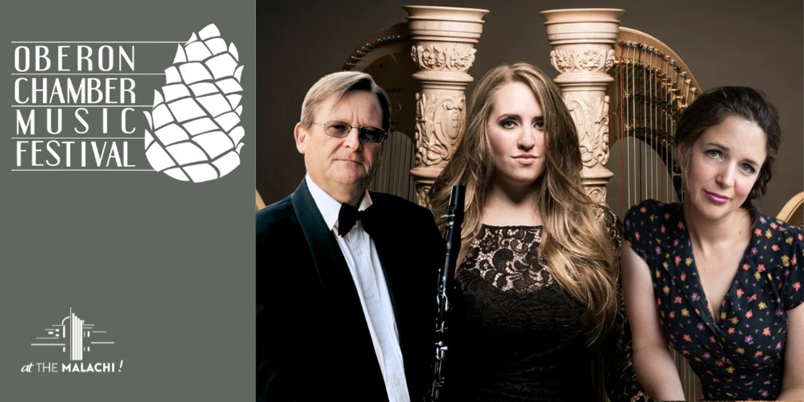 Banner image for Saturday afternoon with Susannah Lawergren, Emily Granger & Peter Jenkin - Oberon Chamber Music Festival 2023 
