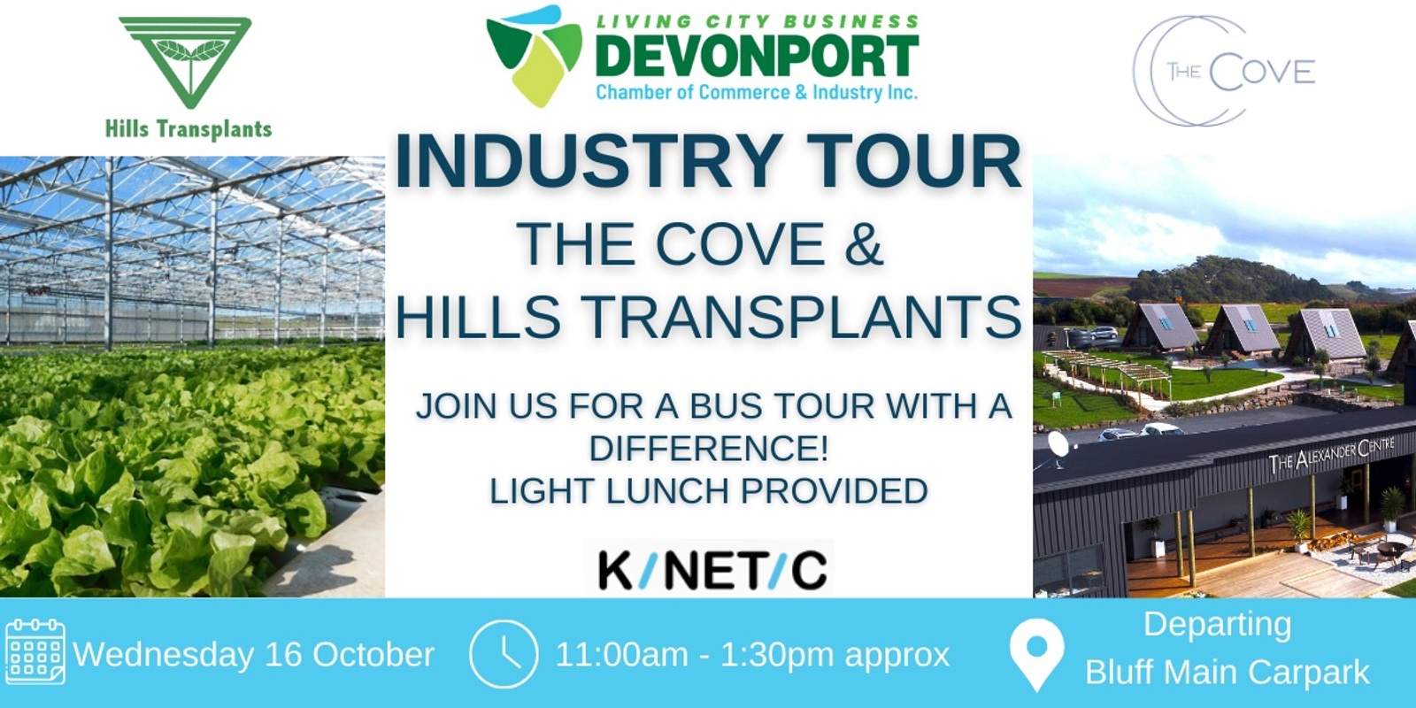 Banner image for 💥 Industry Tour - The Cove Tasmania & Hills Transplants 🌱  