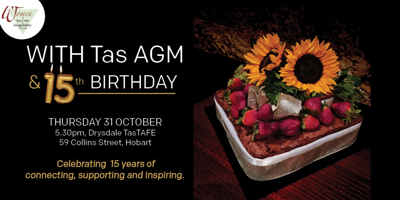 Banner image for WITH Tas AGM & 15th Birthday Celebration