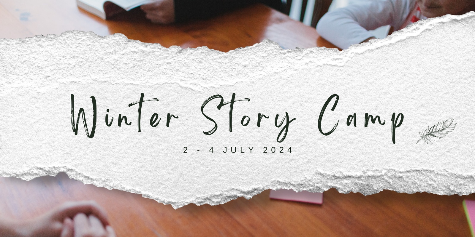 Banner image for Winter Story Camp: Creative Writing Workshops for Young Writers