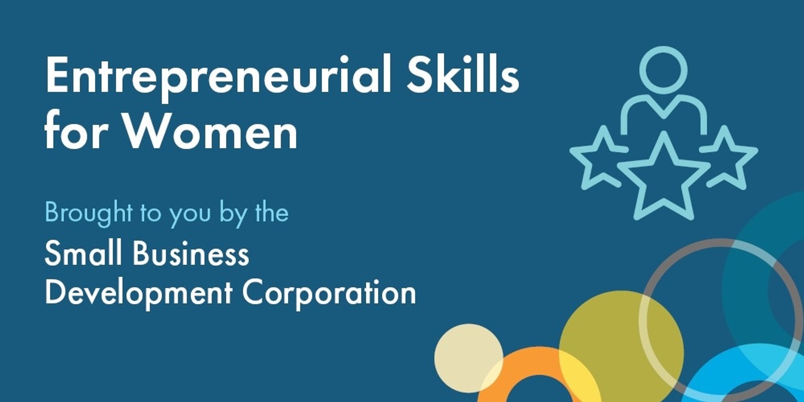Banner image for Entrepreneurial Skills for Women