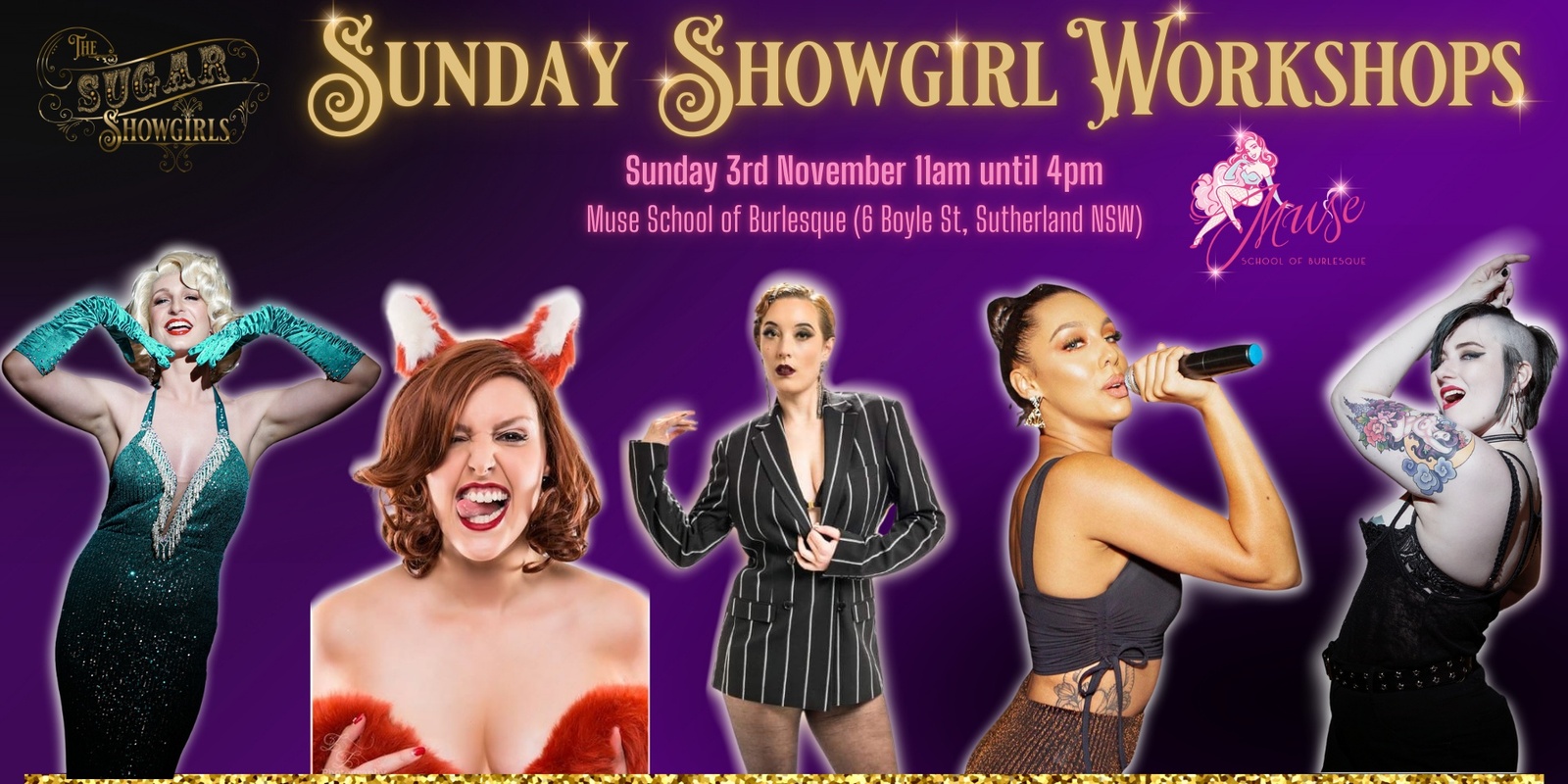 Banner image for Showgirl Workshops with The Sugar Showgirls