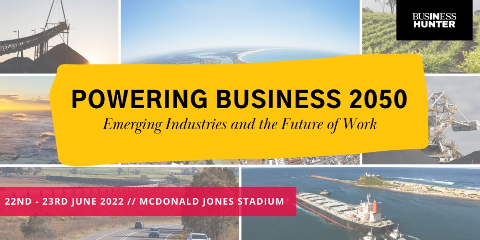 Banner image for Powering Business 2050 Hunter Summit