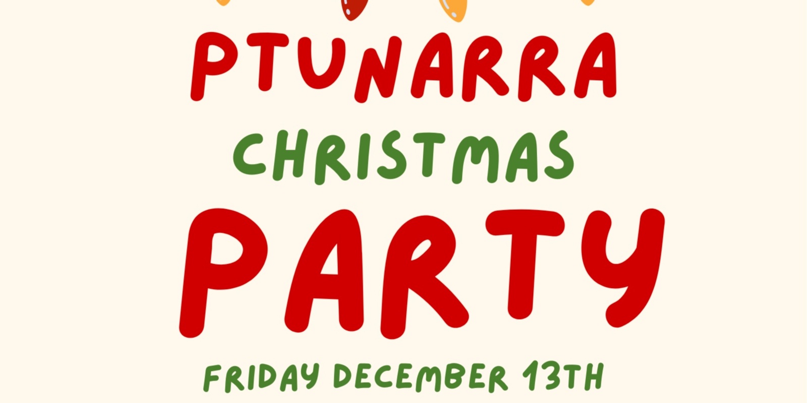 Banner image for Ptunarra Christmas Party 2024