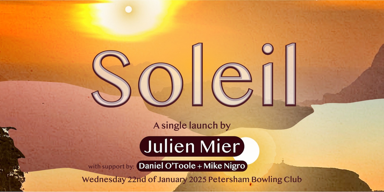 Banner image for Julien Mier - Soleil (Single launch)