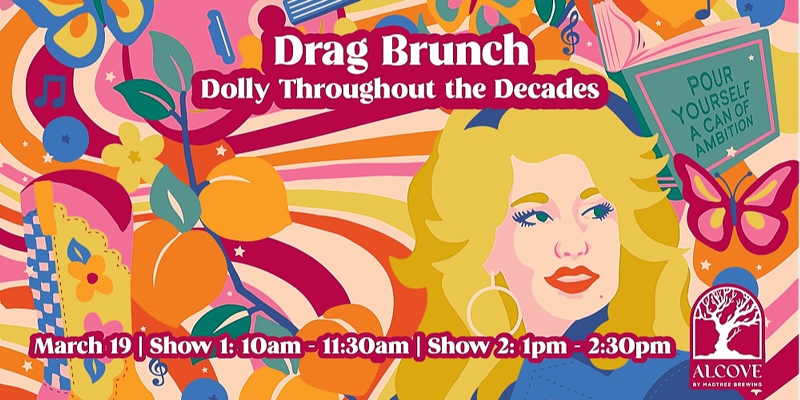 Banner image for Drag Brunch: Dolly Throughout the Decades