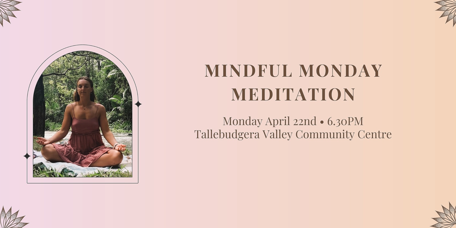 Banner image for Mindful Monday Meditation