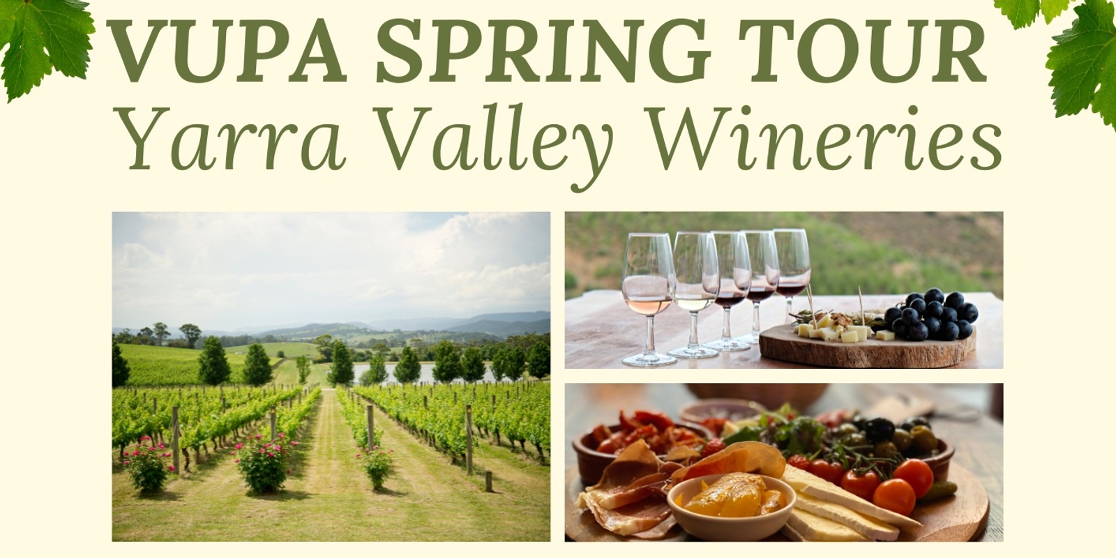 Banner image for VUPA Spring Tour: Yarra Valley Wine Tasting