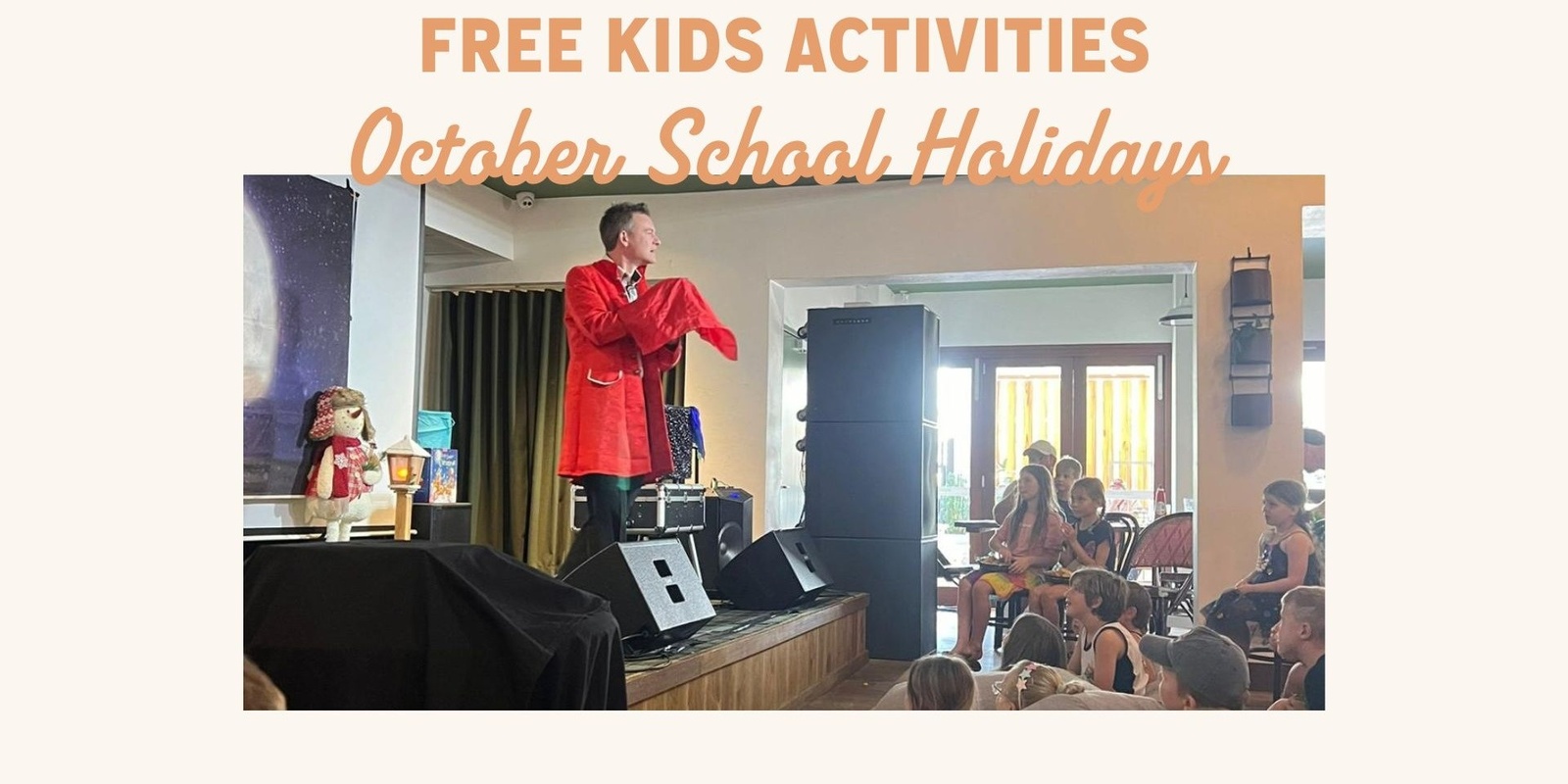 Banner image for Magic Show - October School Holiday Activity at The Budgie