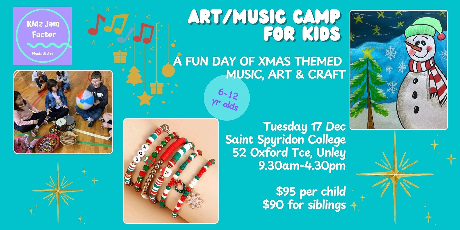 Banner image for SCHOOL HOLIDAY ART AND MUSIC CAMP December 2024