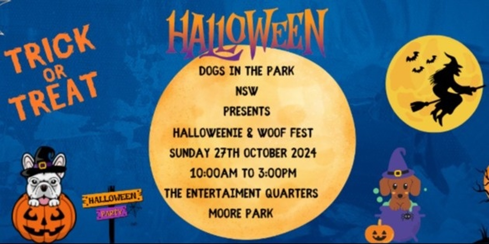 Banner image for Halloweenie & Woof Fest Dog Show! 