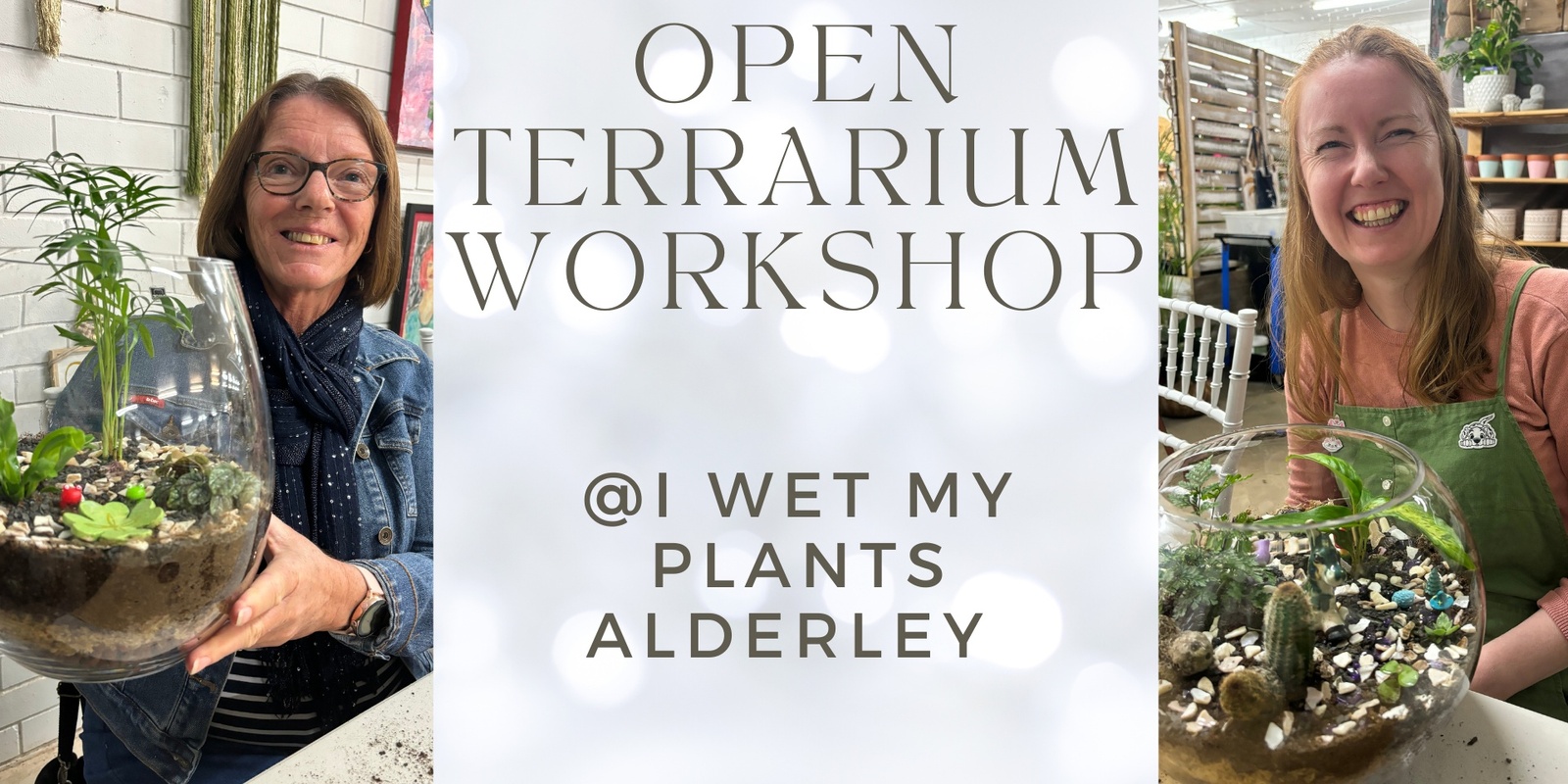 Banner image for Open Tropical  Terrarium Workshop