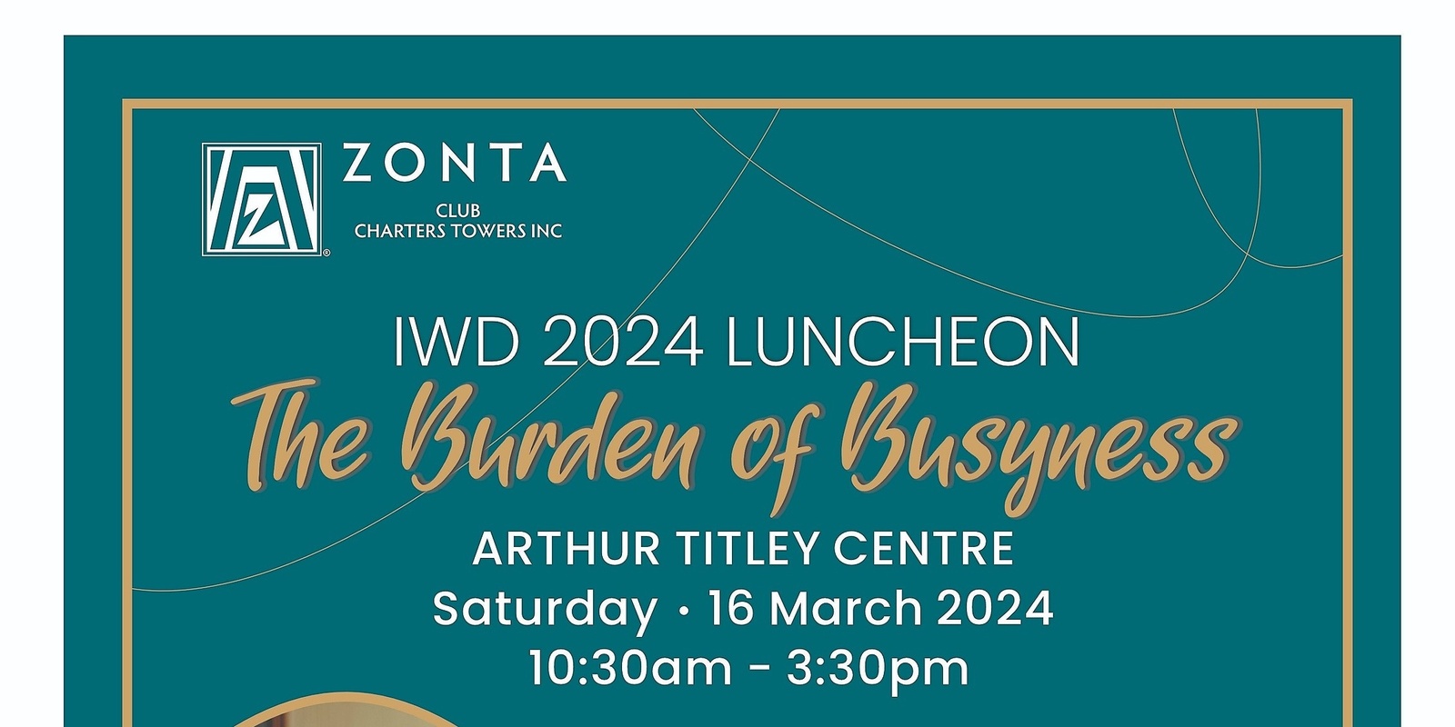 Banner image for Zonta IWD 2024 - The Burden of Busyness