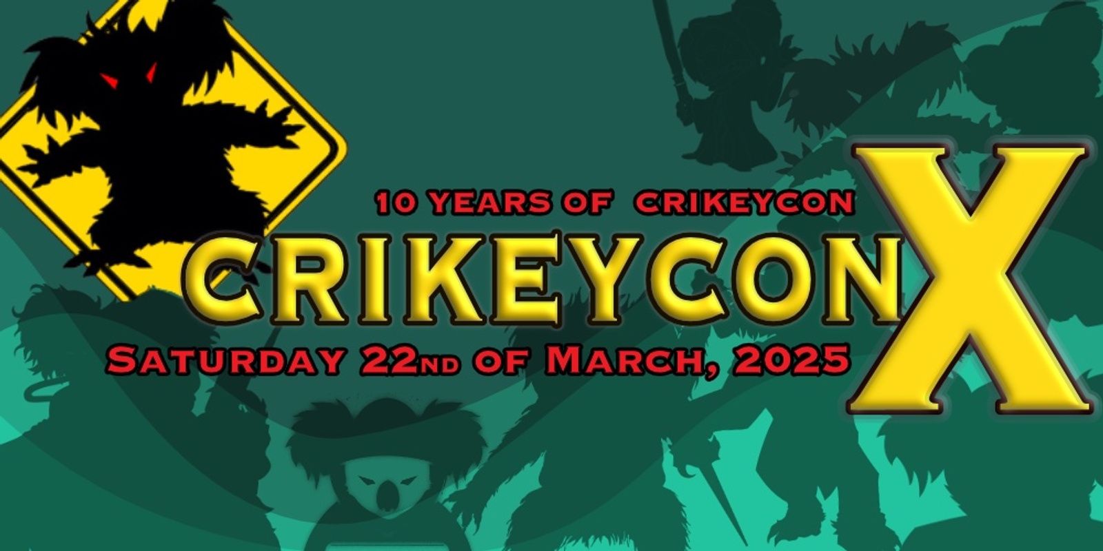 Banner image for CrikeyCon X