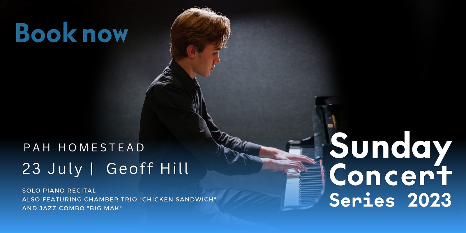 Banner image for Sunday Concert Series: Geoff Hill Fundraising Concert