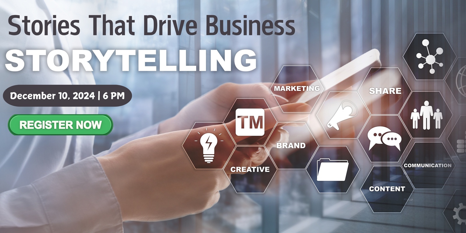 Banner image for Stories That Drive Business