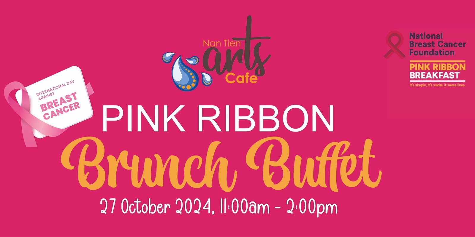 Banner image for 2024 Pink Ribbon Brunch Buffet