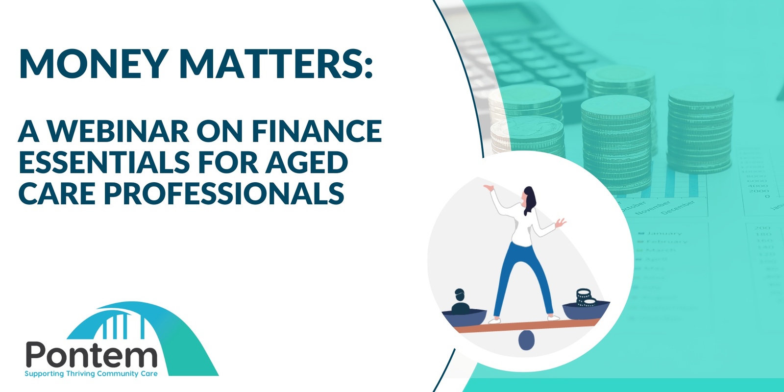 Banner image for Money Matters: A webinar on Finance Essentials for in-home Aged Care Professionals