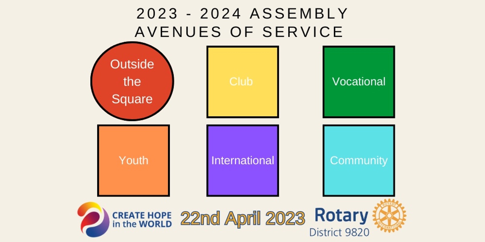 Banner image for 2023 Assembly & Avenues of Service