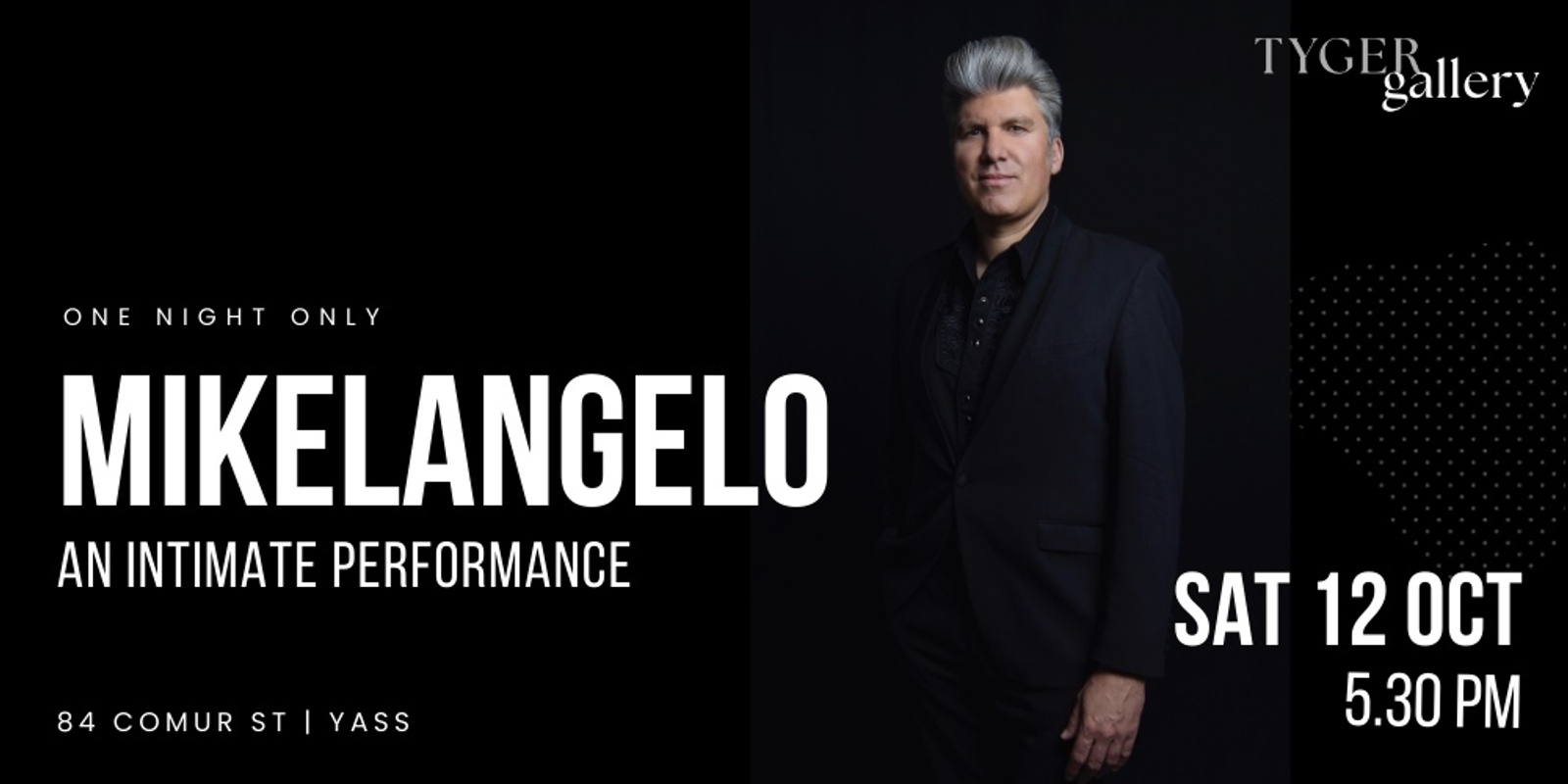 Banner image for Mikelangelo - An intimate performance