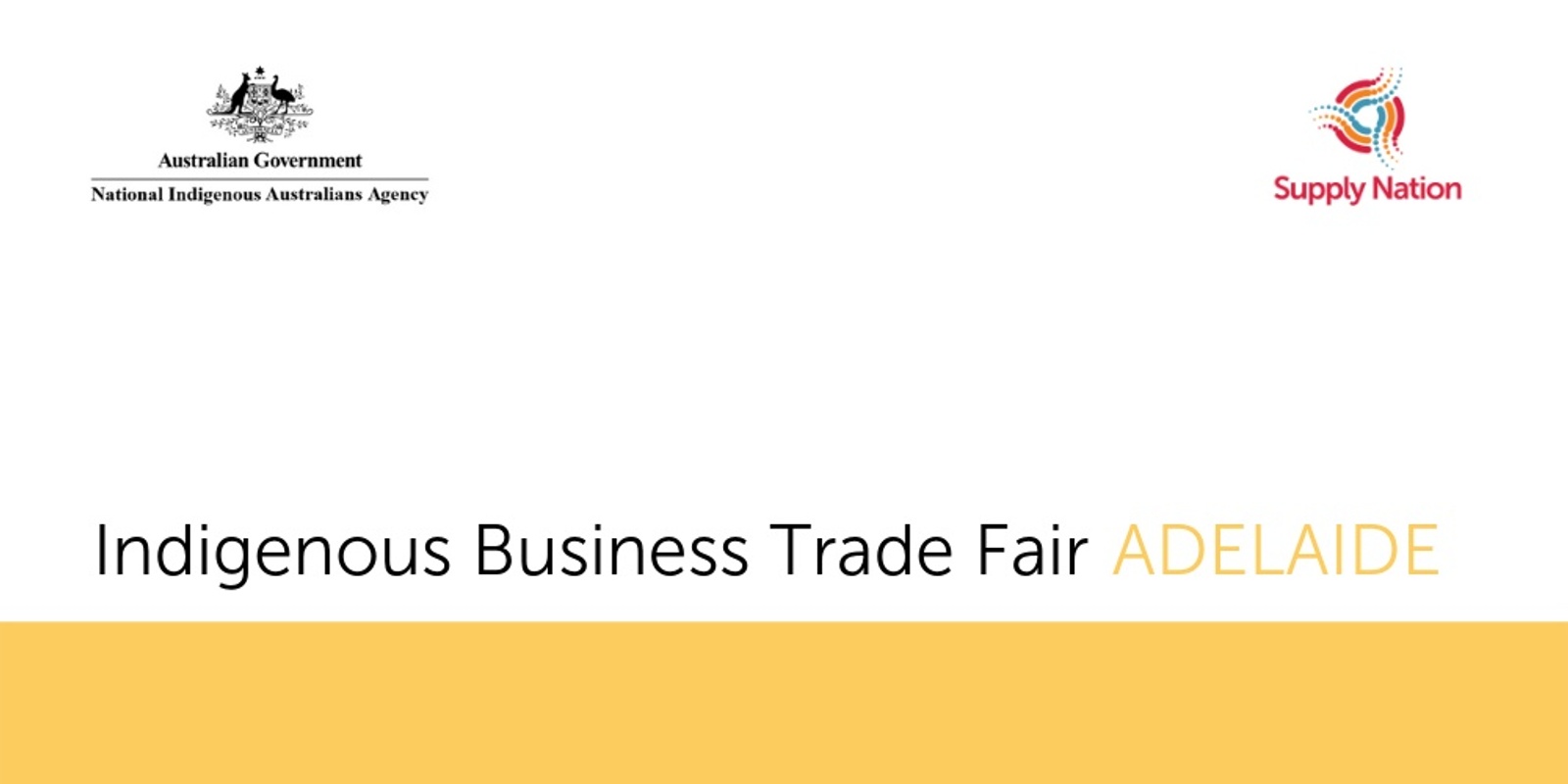 Banner image for Indigenous Business Trade Fair (Adelaide) - Attendee Registration
