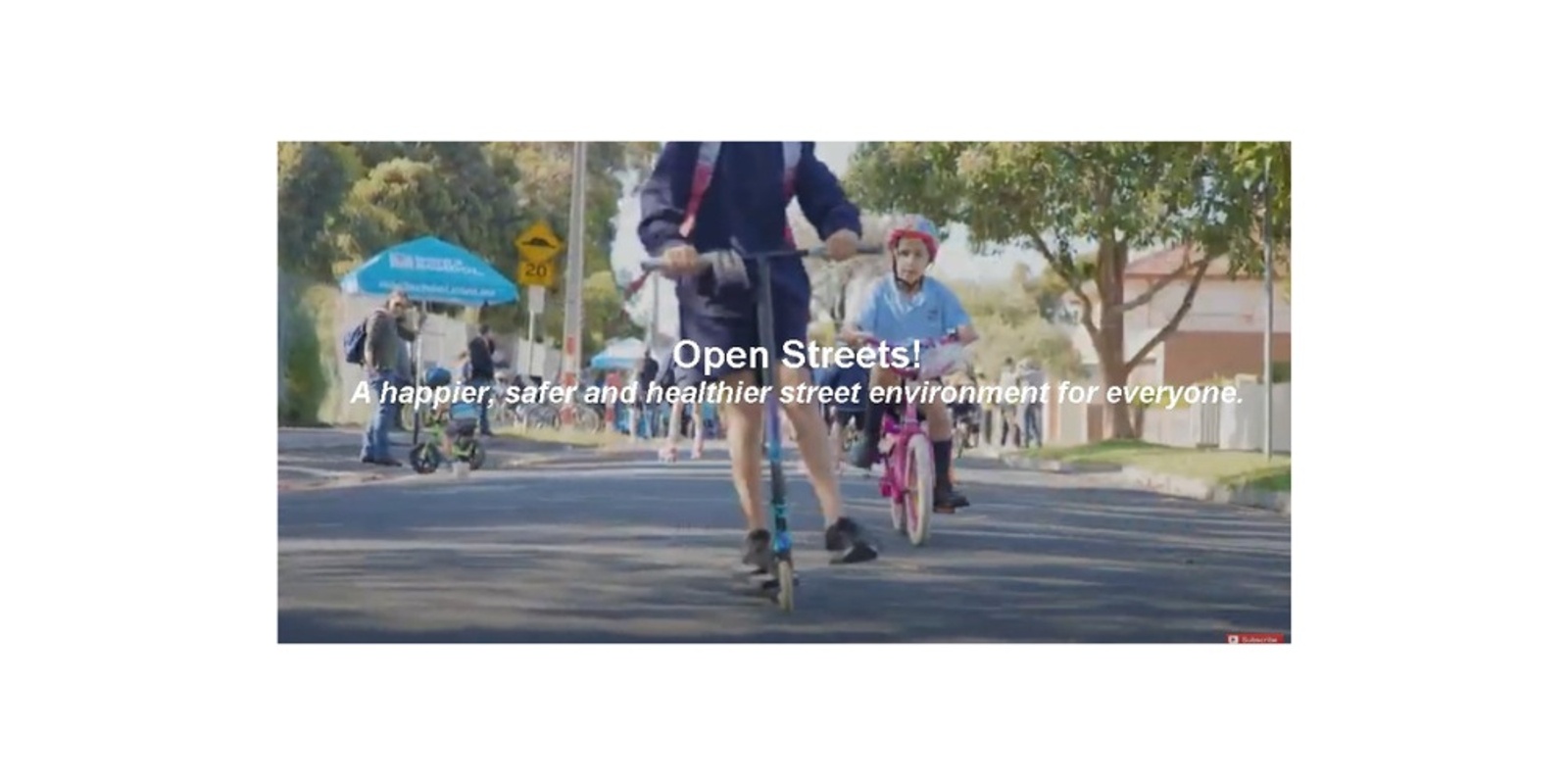 Community Chat - Open Streets & Riding to School - Please Note the event has been cancelled