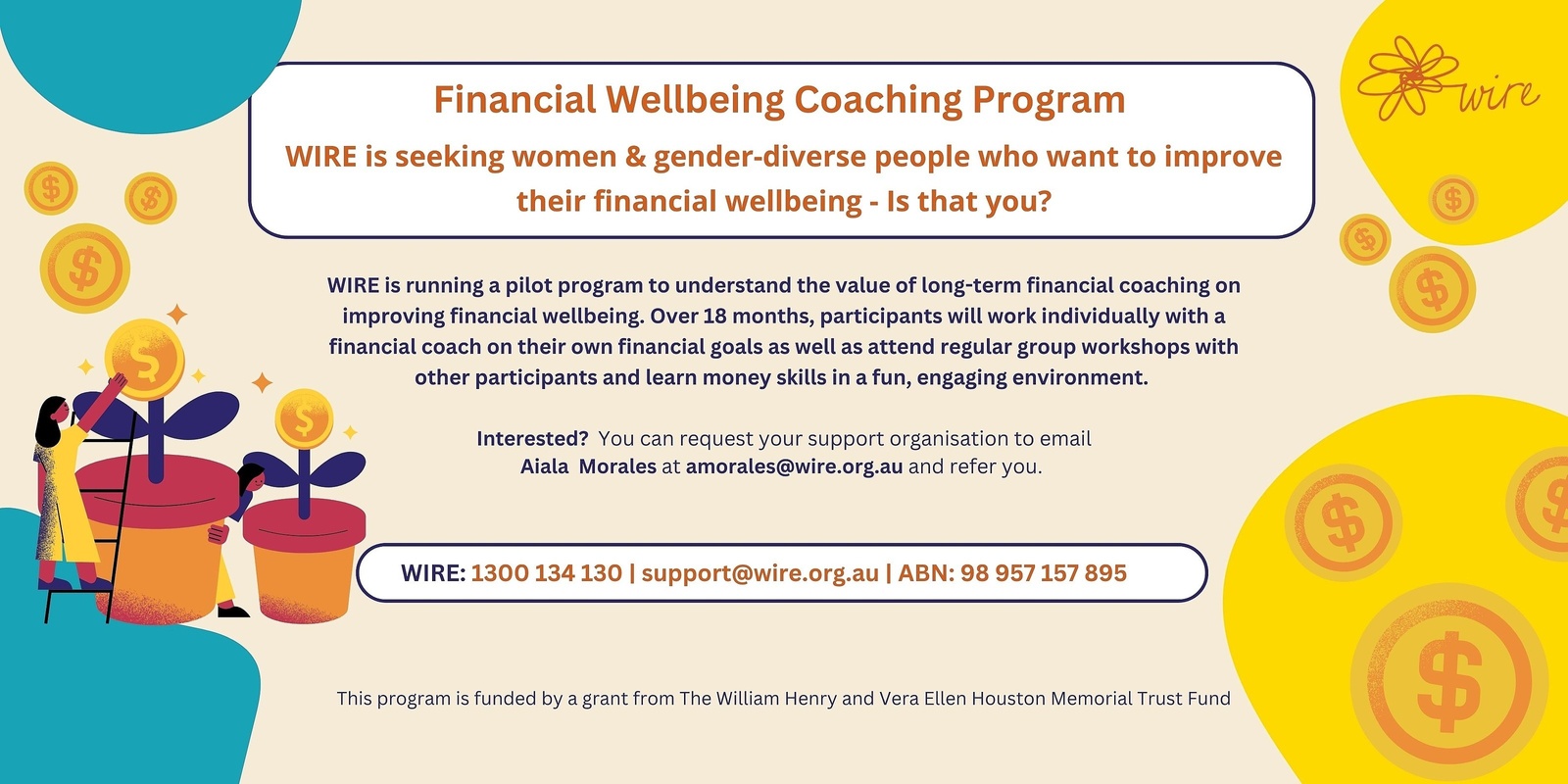 Banner image for Information Session | Financial Wellbeing Coaching