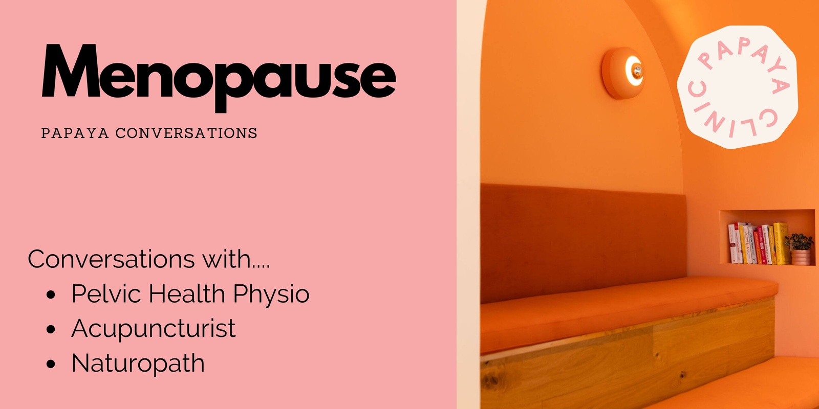 Banner image for Menopause - Holistic Health Conversations