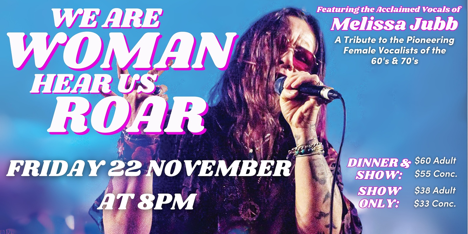 Banner image for We Are Woman Hear Us Roar