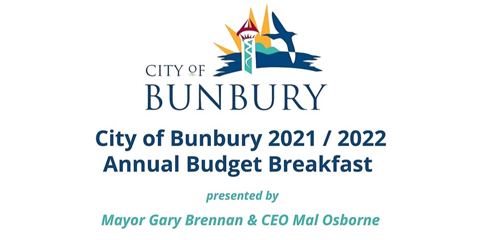 Banner image for City of Bunbury 2021/2022 Annual Budget Breakfast