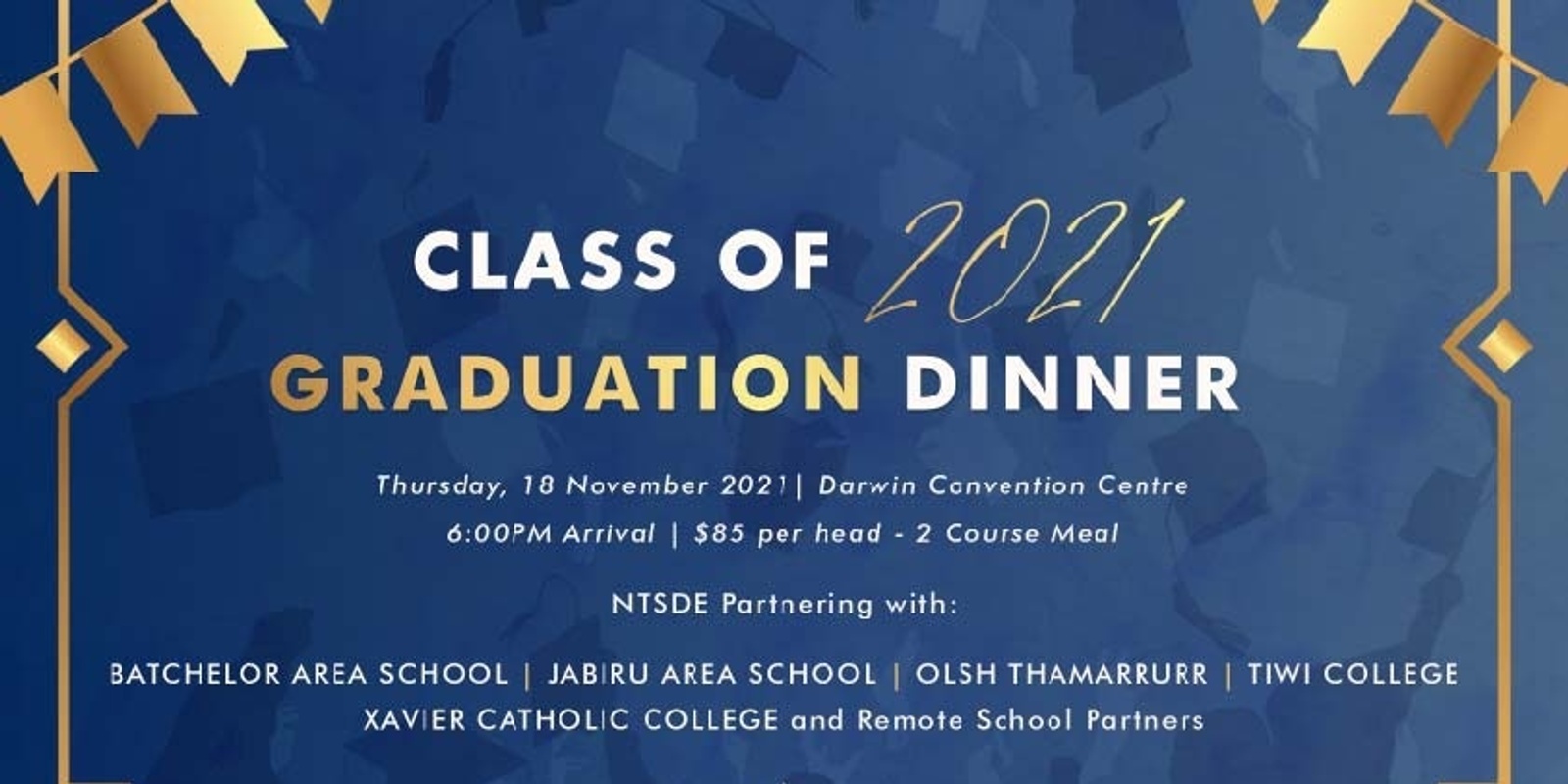 Banner image for NTSDE Class of 2021 Graduation Dinner