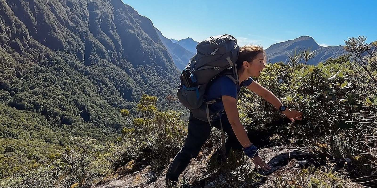 Banner image for FEAR vs SUCCESS: One womens journey traversing the South Island Wilderness