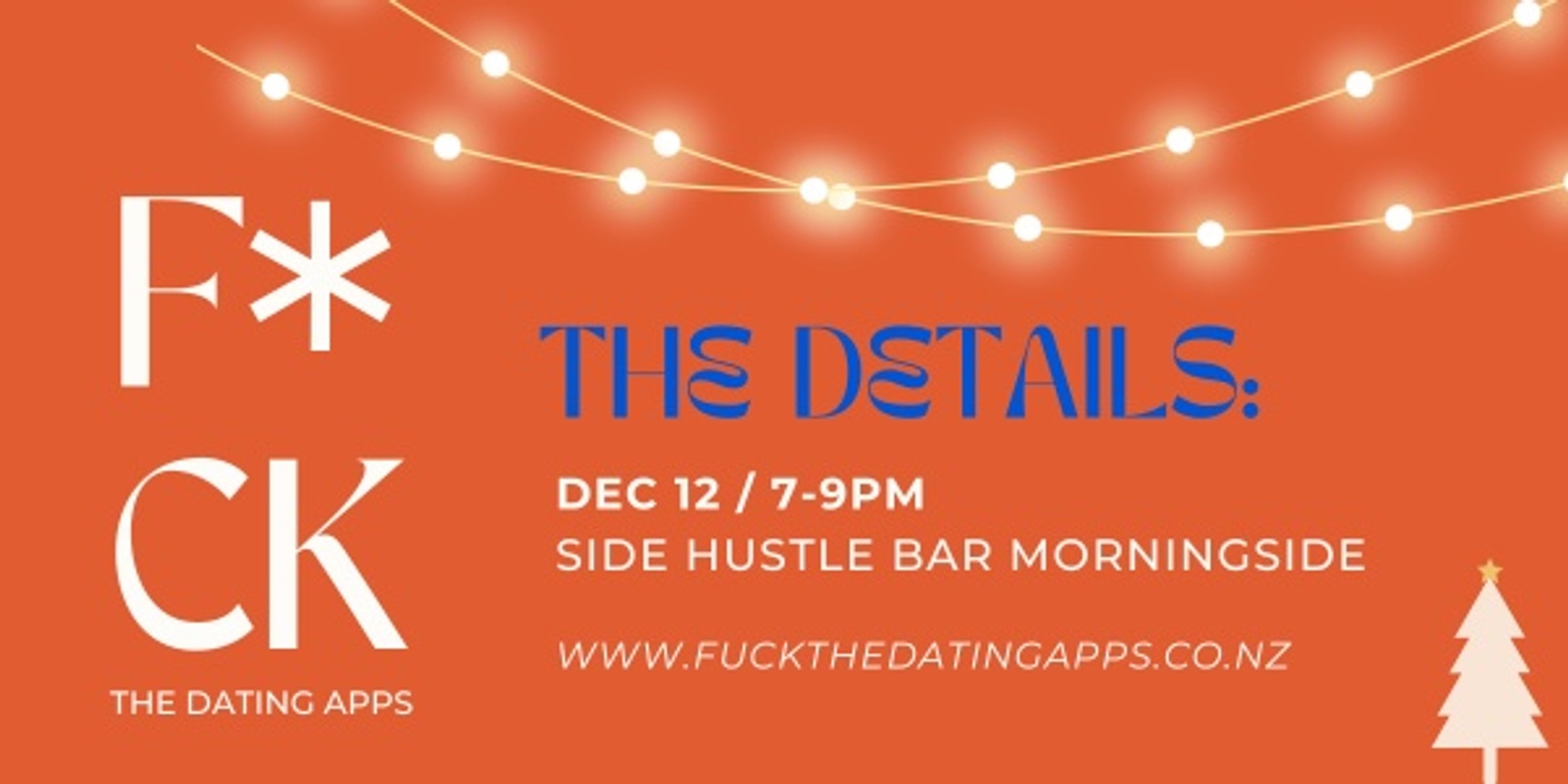 Banner image for Fuck the Dating Apps - Christmas Edition!