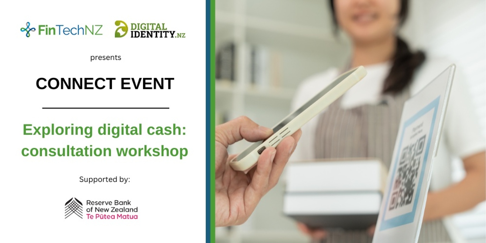 Banner image for Exploring digital cash: consultation workshop