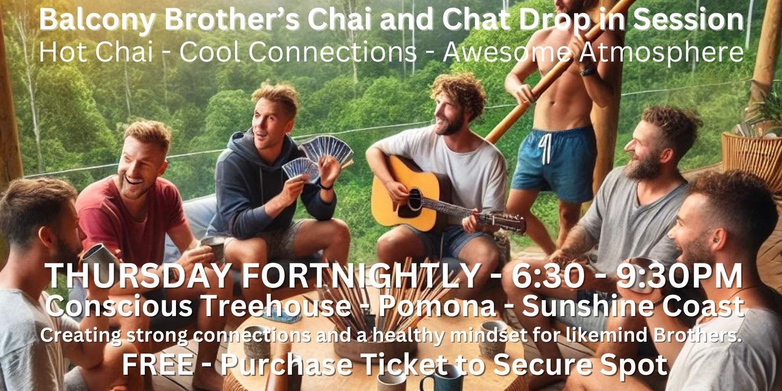 Banner image for Balcony Brothers Chai and Chat Drop in Session