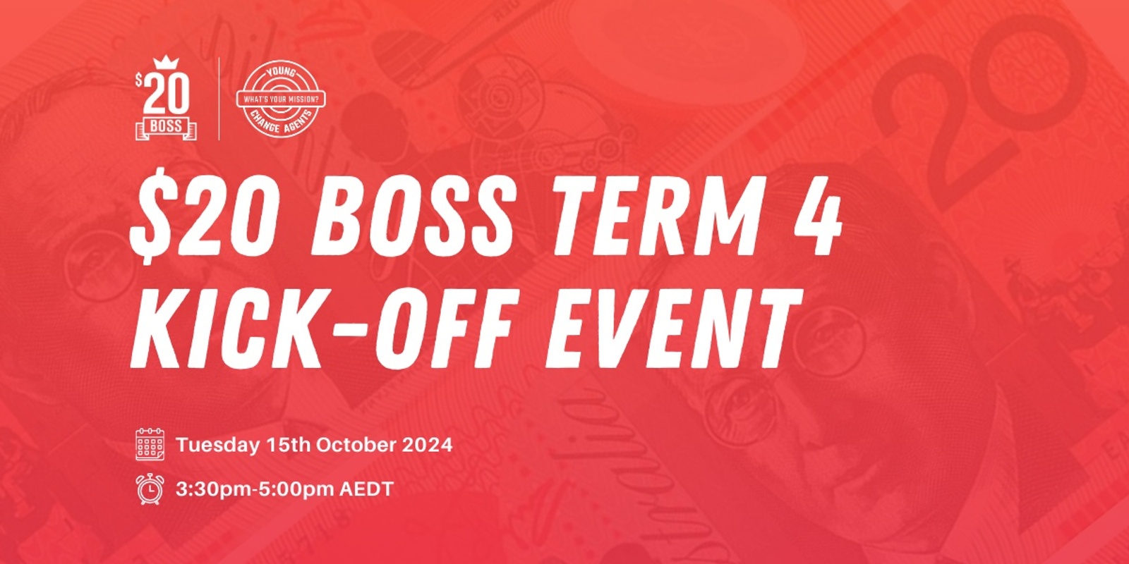 Banner image for $20 Boss Term 4 Kick Off!