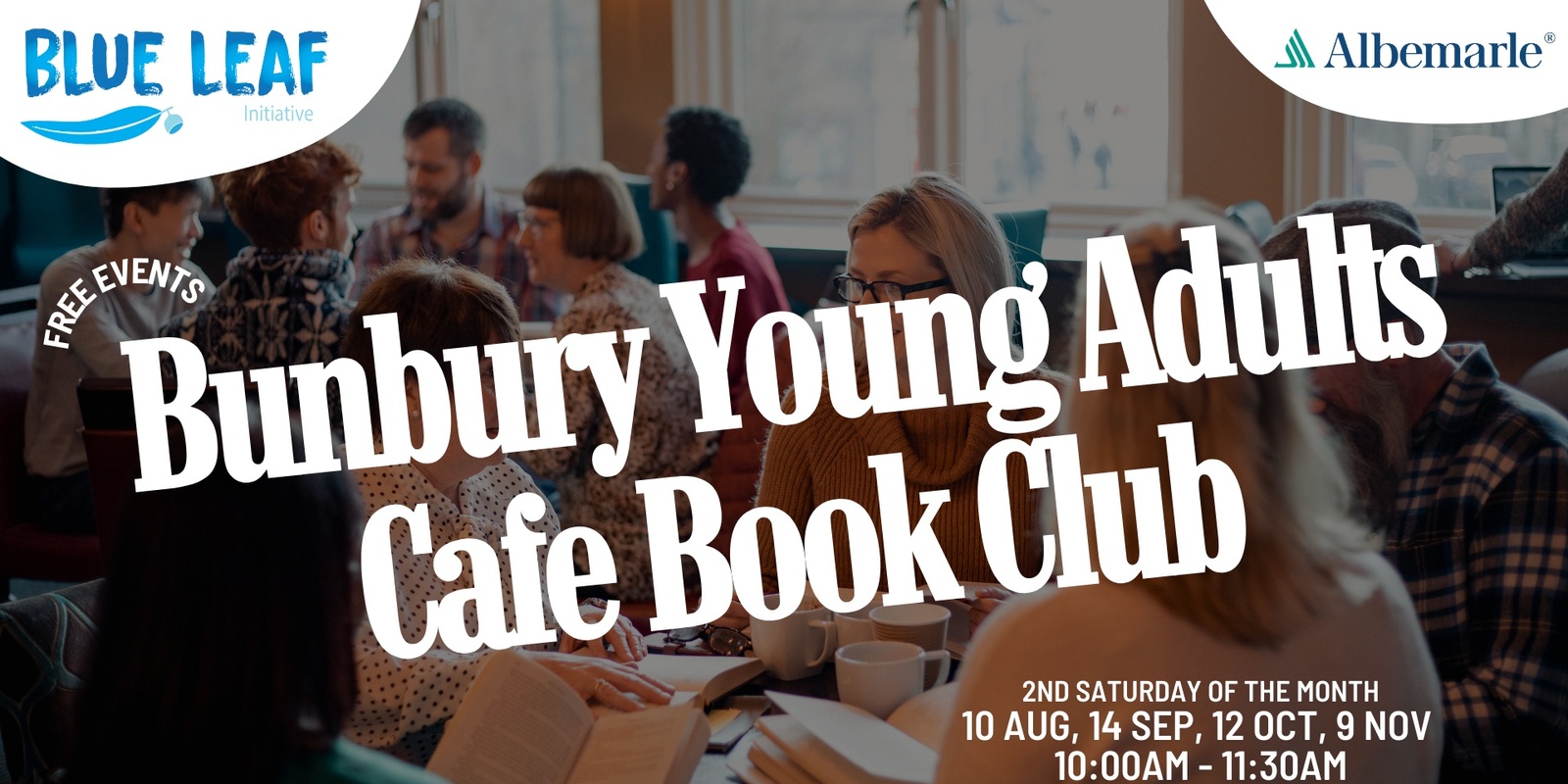 Banner image for Bunbury Young Adults Book Club 📖☕