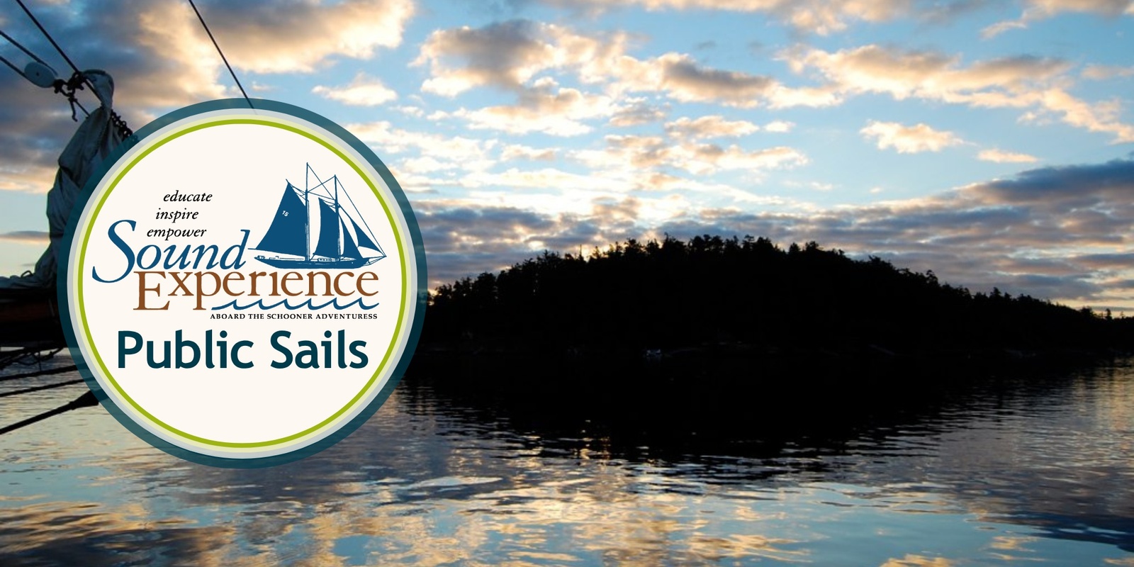 Banner image for June 29: 3-hour Public Sail Aboard Schooner Adventuress