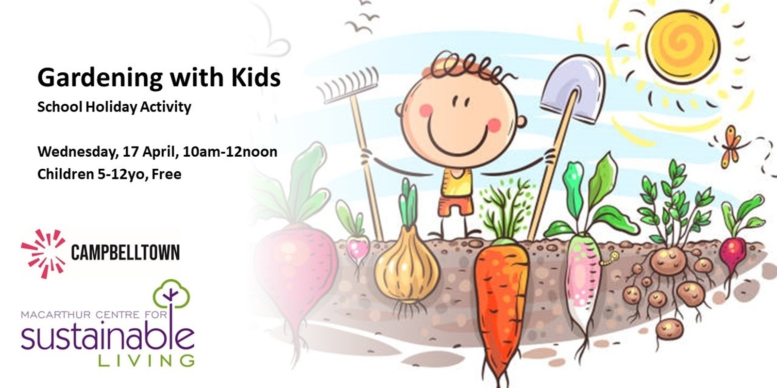 Banner image for Gardening with Kids
