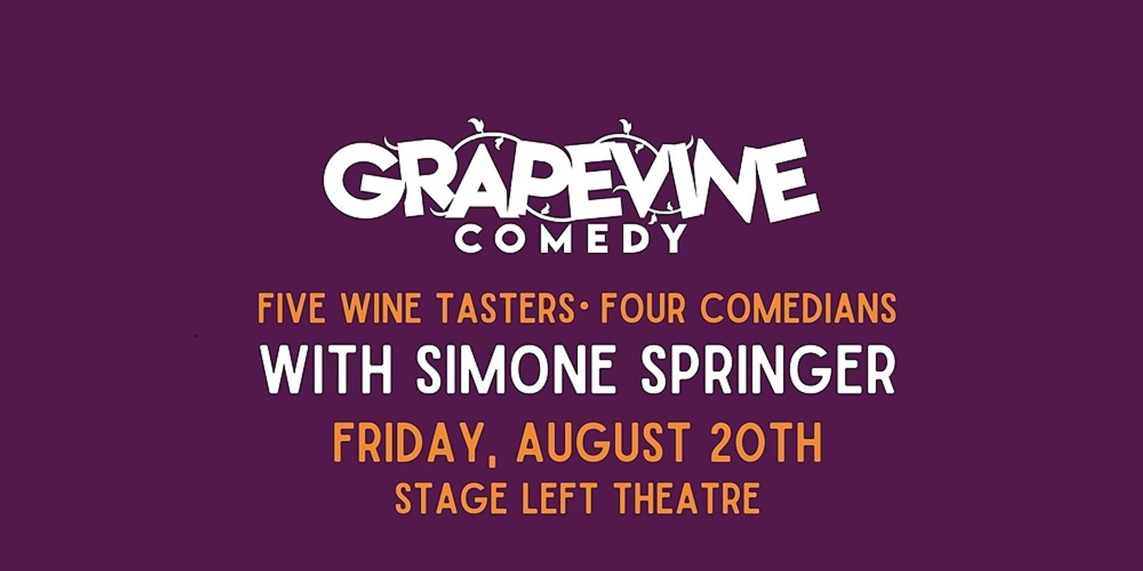 Banner image for Grapevine Comedy Kalgoorlie