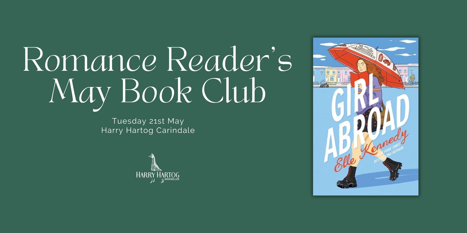Banner image for Romance Reader's May Book Club 